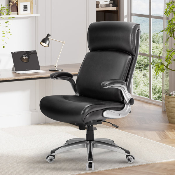 Inbox Zero High-End Ergonomic Office Chair With Adjustable Headrest and Multi-Position Tilt ...